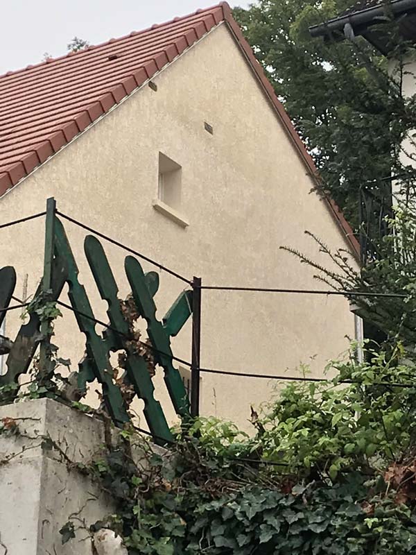 ravalement de pignon terminé